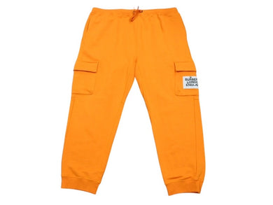 BURBERRY バーバリー FOSTER LOGO CARGO SWEATPANTS スウェットパンツ 8016902 サイズXXXL オレンジ 美品 中古 4b004960