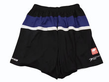 Load image into Gallery viewer, 極美品 BALENCIAGA バレンシアガ 21AW HOCKEY SHORTS ホッケーショーツ 657106 ポリエステル ブラック ブルー ホワイト サイズM 中古 4b004961