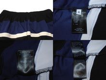 Load image into Gallery viewer, 極美品 BALENCIAGA バレンシアガ 21AW HOCKEY SHORTS ホッケーショーツ 657106 ポリエステル ブラック ブルー ホワイト サイズM 中古 4b004961