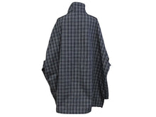 Load image into Gallery viewer, BALENCIAGA バレンシアガ 21SS トラックジャケット 612966 サイズL オーバーサイズ ブラック ロゴ刺繍 チェック柄 美品 中古 4b004962