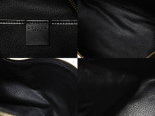 Load image into Gallery viewer, 極美品 CELINE セリーヌ ハンドバッグ ワンショルダーバッグ 2way マカダム柄 ヴィンテージ PVC レザー ブラック ブラウン 中古 4b004997