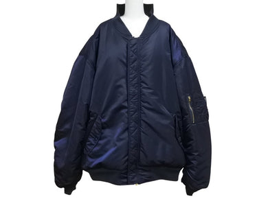 VETEMENTS ヴェトモン 18AW CUT-UP REVERSIBLE BOMBER リバーシブル ボンバージャケット UA52JA200B サイズM 美品 中古 4b005046