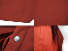 画像をギャラリービューアに読み込む, 極美品 Rick Owens リックオウエンス 21AW オーバーサイズ ボタンアップ シャツ ジャケット レッド コットン RU02A5729 サイズ52 中古 4b005054