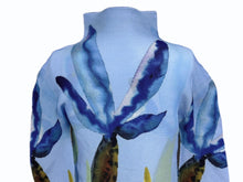 Load image into Gallery viewer, 極美品 me ISSEY MIYAKE ミーイッセイミヤケ 長袖カットソー MI41FJ631 フリーサイズ プリーツ ハイネック ブルー 中古 4b005077