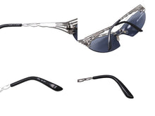 画像をギャラリービューアに読み込む, Jean Paul GAULTIER ジャンポールゴルチェ サングラス アイウェア ブラック シルバー プラスチック メタル 美品 中古 4b005079