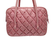 Load image into Gallery viewer, BALENCIAGA バレンシアガ ザ マトラッセ ハンドバッグ キルティング 182089 502752 ゴートスキン ピンク シルバー金具 良品 中古 4b005124