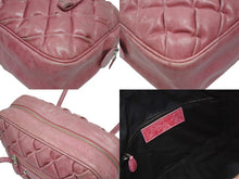 Load image into Gallery viewer, BALENCIAGA バレンシアガ ザ マトラッセ ハンドバッグ キルティング 182089 502752 ゴートスキン ピンク シルバー金具 良品 中古 4b005124