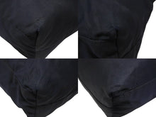 画像をギャラリービューアに読み込む, PRADA プラダ トートバッグ ハンドバッグ ロゴ スパンコール イタリア製 ナイロン ネイビー 良品 中古 4b005149