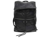 Load image into Gallery viewer, 極美品 BALENCIAGA バレンシアガ クラシックトラベラー バックパック リュックサック 340138 レザー ブラック 中古 4b005167