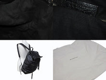 Load image into Gallery viewer, 極美品 BALENCIAGA バレンシアガ クラシックトラベラー バックパック リュックサック 340138 レザー ブラック 中古 4b005167