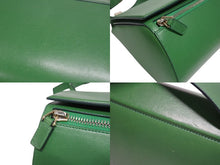 画像をギャラリービューアに読み込む, GIVENCHY ジバンシィ パンドラ ボックス ショルダーバッグ ハンドバッグ グリーン レザー ゴールド金具 良品 中古 4b005169