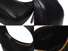 画像をギャラリービューアに読み込む, 極美品 MIUMIU ミュウミュウ ショルダーバッグ ハンドバッグ ホーボー 2way 5BC161 レザー ブラック ゴールド金具 中古 4b005170