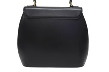 画像をギャラリービューアに読み込む, GIVENCHY ジバンシー レザー 初期 ケリー型 ハンドバッグ ブラック 黒 ゴールド金具 ロゴ ステッチ 手持ち 鞄 美品 中古 4b005178