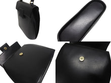 画像をギャラリービューアに読み込む, GIVENCHY ジバンシー レザー 初期 ケリー型 ハンドバッグ ブラック 黒 ゴールド金具 ロゴ ステッチ 手持ち 鞄 美品 中古 4b005178