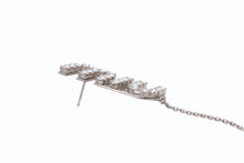 画像をギャラリービューアに読み込む, MIUMIU ミュウミュウ ピアス ぶら下がり 両耳 ラインストーン ブランドロゴ 5JO661 2DNC F0OKL 16.1g 美品 中古 4b005184