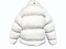 画像をギャラリービューアに読み込む, Supreme ×B.B Simon シュプリーム ビービーサイモン 22SS スタッズ装飾ダウンジャケット ナイロン ホワイト サイズXL 美品 中古 4b005207