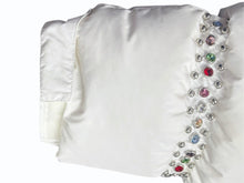 画像をギャラリービューアに読み込む, Supreme ×B.B Simon シュプリーム ビービーサイモン 22SS スタッズ装飾ダウンジャケット ナイロン ホワイト サイズXL 美品 中古 4b005207