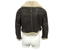 画像をギャラリービューアに読み込む, Jean Paul GAULTIER ジャンポールゴルチェ ムートンレザージャケット C772002 90 サイズ40 レディース ブラウン 美品 中古 4b005217