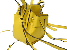 画像をギャラリービューアに読み込む, 極美品 LOEWE ロエベ ハンモック ミニ ハンドバッグ ショルダーバッグ 052123 スペイン製 レザー イエロー ブラック 中古 4b005266
