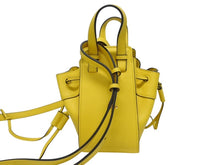 画像をギャラリービューアに読み込む, 極美品 LOEWE ロエベ ハンモック ミニ ハンドバッグ ショルダーバッグ 052123 スペイン製 レザー イエロー ブラック 中古 4b005266