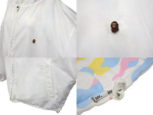 画像をギャラリービューアに読み込む, A BATHING APE アベイシングエイプ 初期 NIGO本人期 Cotton Candy Camo Zip Jacket マルチカモ リバーシブル ジャケット サイズXL 美品 中古 4b005285