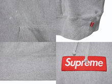 画像をギャラリービューアに読み込む, Supreme シュプリーム ボックスロゴフーディー RN101837 コットン ポリエステル グレー サイズM 美品 中古 4b005376