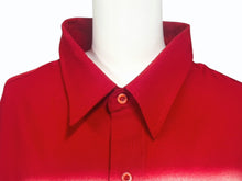 画像をギャラリービューアに読み込む, roca wear ロカウェア オープンシャツ 初期 半袖シャツ boxing ボクシング jay KOREA製 ポリエステル レッド サイズXL 美品 中古 4b005408