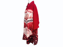 画像をギャラリービューアに読み込む, roca wear ロカウェア オープンシャツ 初期 半袖シャツ boxing ボクシング jay KOREA製 ポリエステル レッド サイズXL 美品 中古 4b005408