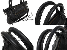 Load image into Gallery viewer, BALENCIAGA バレンシアガ ザ ファースト 2WAYバッグ ハンドバッグ ショルダーバッグ 103208・213048 ブラック 美品 中古 4b005456