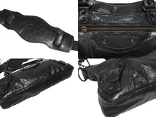 Load image into Gallery viewer, BALENCIAGA バレンシアガ ザ ファースト 2WAYバッグ ハンドバッグ ショルダーバッグ 103208・213048 ブラック 美品 中古 4b005456