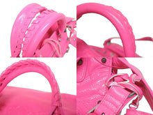 Load image into Gallery viewer, 極美品 BALENCIAGA バレンシアガ ネオカゴールxs ショルダーバッグ ハンドバッグ 2way 700940レザー ピンク 中古 4b005478
