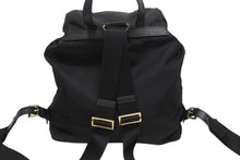 Load image into Gallery viewer, PRADA プラダ リュック テスート ロボット パッチ トライアングルロゴ 1BZ811 ナイロン レザー ブラック マルチカラー 美品 中古 4b005584
