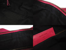 Load image into Gallery viewer, BALENCIAGA バレンシアガ ザシティ ショルダーバッグ ハンドバッグ 2way 115748 シープスキン ピンク 美品 中古 4b005603