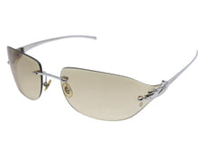 Load image into Gallery viewer, 極美品 CARTIER カルティエ メガネ リムレス ブラウン サングラス シルバー金具 メタル プラスチック 中古 4b005631