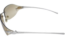 Load image into Gallery viewer, 極美品 CARTIER カルティエ メガネ リムレス ブラウン サングラス シルバー金具 メタル プラスチック 中古 4b005631