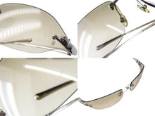 Load image into Gallery viewer, 極美品 CARTIER カルティエ メガネ リムレス ブラウン サングラス シルバー金具 メタル プラスチック 中古 4b005631