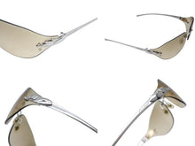 Load image into Gallery viewer, 極美品 CARTIER カルティエ メガネ リムレス ブラウン サングラス シルバー金具 メタル プラスチック 中古 4b005631