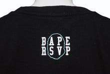 画像をギャラリービューアに読み込む, 新品未使用 A BATHING APE アベイシングエイプ x RSVP アールエスヴィーピー 半袖Tシャツ サイズXL 2015年コラボ ブラック 中古 4b005640