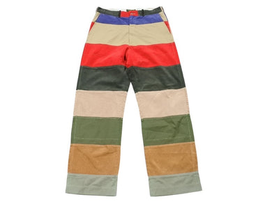 極美品 SAINT MICHAEL セントマイケル PATCHWORK PANTS パッチワークパンツ SM-YS1-0000-C38 サイズM コーデュロイ 中古 4b005661