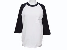 Load image into Gallery viewer, CHROME HEARTS クロムハーツ ラグラン 7部袖Tシャツ サイズS CHクロス セメタリークロス スクロールラベルロゴ 美品 中古 4b005685
