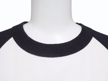 Load image into Gallery viewer, CHROME HEARTS クロムハーツ ラグラン 7部袖Tシャツ サイズS CHクロス セメタリークロス スクロールラベルロゴ 美品 中古 4b005685