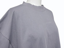 Load image into Gallery viewer, BALENCIAGA バレンシアガ 24SS リフレクター ロゴ Tシャツ 764235 TQVN1 グレー サイズS 美品 中古 4b005694