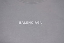 Load image into Gallery viewer, BALENCIAGA バレンシアガ 24SS リフレクター ロゴ Tシャツ 764235 TQVN1 グレー サイズXS 美品 中古 4b005695