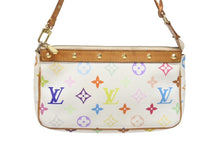 画像をギャラリービューアに読み込む, LOUIS VUITTON ルイヴィトン ポシェット アクセソワール アクセサリーポーチ M92649 モノグラム マルチカラー 村上隆 美品 中古 4b005717