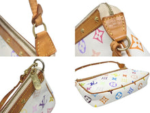 画像をギャラリービューアに読み込む, LOUIS VUITTON ルイヴィトン ポシェット アクセソワール アクセサリーポーチ M92649 モノグラム マルチカラー 村上隆 美品 中古 4b005717