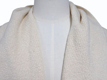 Load image into Gallery viewer, 新品未使用 CHROME HEARTS クロムハーツ ガウン ニット カーディガン クロスパッチ レオパード アイボリー 中古 4b005729