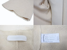 Load image into Gallery viewer, 新品未使用 CHROME HEARTS クロムハーツ ガウン ニット カーディガン クロスパッチ レオパード アイボリー 中古 4b005729