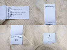 Load image into Gallery viewer, 新品未使用 CHROME HEARTS クロムハーツ ガウン ニット カーディガン クロスパッチ レオパード アイボリー 中古 4b005729