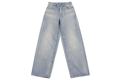 CELINE セリーヌ ウェスリーデニムパンツ ストレートデニム ジーンズ インディゴ N778 206T 08PI サイズ27 美品 中古 4b005733