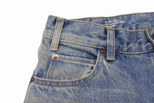 Load image into Gallery viewer, CELINE セリーヌ ウェスリーデニムパンツ ストレートデニム ジーンズ インディゴ N778 206T 08PI サイズ27 美品 中古 4b005733